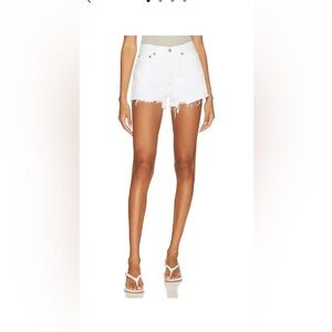 AGOLDE Parker Shorts in color “Dough” (size: 28)